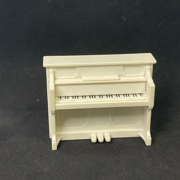 epoch sylvanian calico critters replacement white piano moveable key cover - Picture 2 of 7